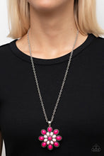 Load image into Gallery viewer, In the Meadow of Nowhere Pink Necklace