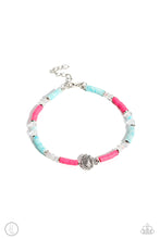 Load image into Gallery viewer, Carefree Coral Pink Anklet