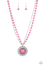 Load image into Gallery viewer, Sahara Suburb Pink Necklace