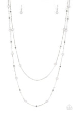 Load image into Gallery viewer, Beach Party Pageant Silver Necklace