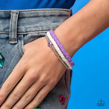 Load image into Gallery viewer, Eye Have a Dream Purple Bracelet