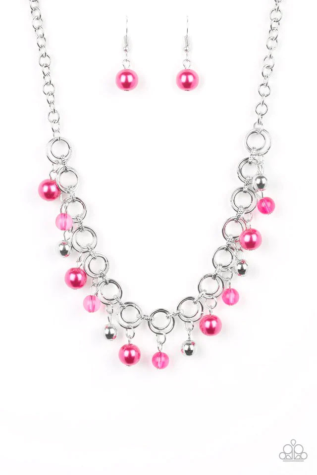 Be Fancy Pink Necklace