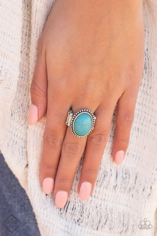 Bountiful Deserts Blue Ring