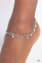 Load image into Gallery viewer, Water You Waiting For White Anklet