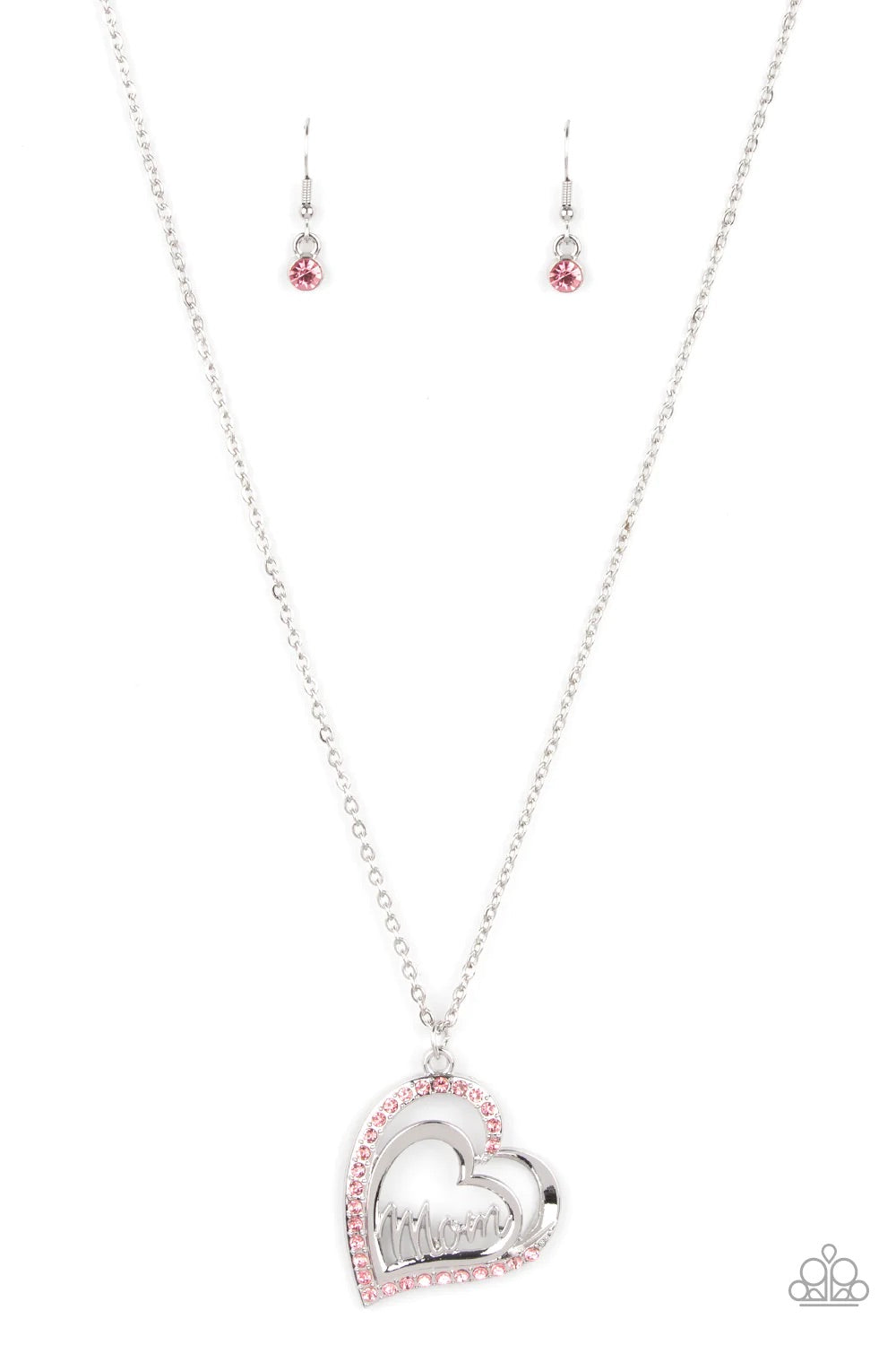 A Mother’s Heart Pink Necklace