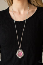 Load image into Gallery viewer, Oh My Medallion Pink Necklace