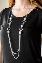 Load image into Gallery viewer, It’s About Showtime Silver Necklace