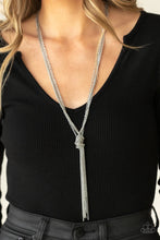Load image into Gallery viewer, Knot All There Silver Necklace