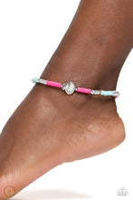 Load image into Gallery viewer, Carefree Coral Pink Anklet