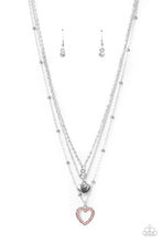 Load image into Gallery viewer, Never Miss a Beat Pink Necklace