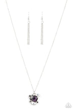 Load image into Gallery viewer, Prismatic Projection Purple Necklace