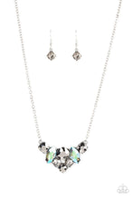 Load image into Gallery viewer, Lavishly Loaded Silver Necklace