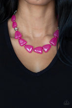 Load image into Gallery viewer, Tenaciously Tangy Pink Necklace