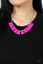 Load image into Gallery viewer, Vivaciously Vivid Pink Necklace