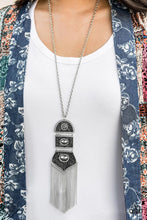 Load image into Gallery viewer, Tassel Tycoon White Necklace