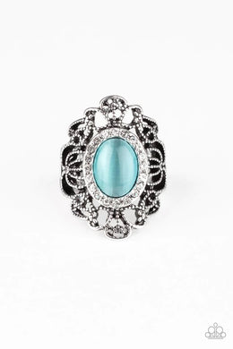 Dashingly Dewy Blue Ring