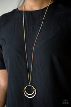 Load image into Gallery viewer, Front and Epicenter Gold Necklace