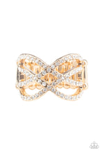 Load image into Gallery viewer, Cross Action Couture Gold Ring