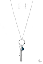 Load image into Gallery viewer, Unlock Your Sparkle Blue Necklace