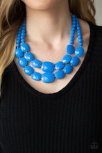 Load image into Gallery viewer, Resort Ready Blue Necklace