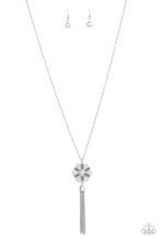 Load image into Gallery viewer, Fine Florals Silver Necklace