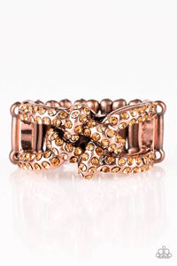 Can Only Go Upscale From Here Copper Ring