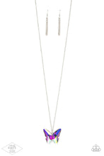 Load image into Gallery viewer, The Social Butterfly Effect Multi/Iridescent Necklace