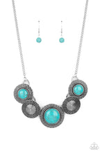 Load image into Gallery viewer, Canyon Cottage Blue Necklace