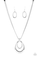 Load image into Gallery viewer, Suburban Storm Silver Necklace