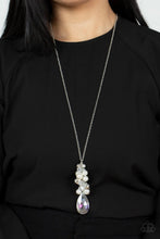 Load image into Gallery viewer, Drip Drop Dazzle White Necklace