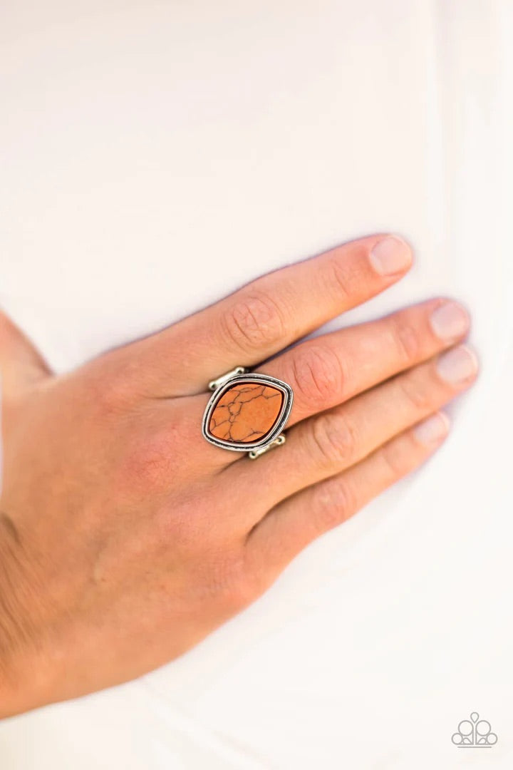 Desert Zen Orange Ring