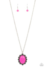 Load image into Gallery viewer, Daisy Dotted Deserts Pink Necklace