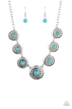 Load image into Gallery viewer, Sahara Solar Power Blue Necklace