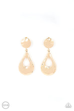 Load image into Gallery viewer, Metallic Magic Gold Clip On Earrings