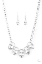 Load image into Gallery viewer, Heart on Your Heels White Necklace