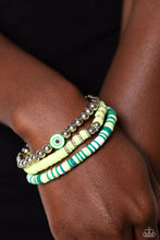 Load image into Gallery viewer, Sam Eye Am Green Bracelet