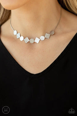 Don’t Get the Bent Out of Shape Silver Choker