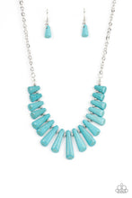 Load image into Gallery viewer, Mojave Empress Blue Necklace