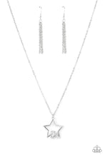 Load image into Gallery viewer, Starry Fireworks White Necklace