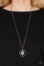 Load image into Gallery viewer, Hands Down Dazzling Silver Necklace