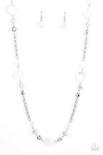 Load image into Gallery viewer, Light Scattering Luminosity White Necklace