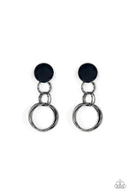 Load image into Gallery viewer, Industrialized Fashion Black Earrings