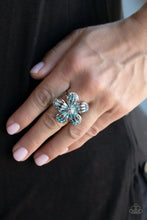 Load image into Gallery viewer, Botanical Ballroom Blue Ring