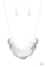 Load image into Gallery viewer, Radial Waves Silver Necklace