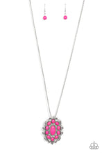 Load image into Gallery viewer, Mojave Medallion Pink Necklace