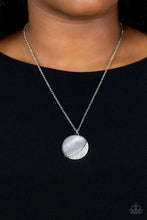 Load image into Gallery viewer, Oceanic Eclipse Silver Necklace