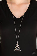 Load image into Gallery viewer, Tri Harder Silver Necklace