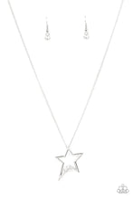Load image into Gallery viewer, Light Up the Sky White Necklace