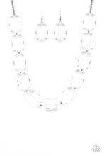 Load image into Gallery viewer, The Ice President White Necklace