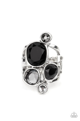 Demandingly Duchess Black Ring